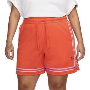NWT Nike Swoosh Fly Women's Crossover Shorts Plus Size 3X Basketball Picante Red